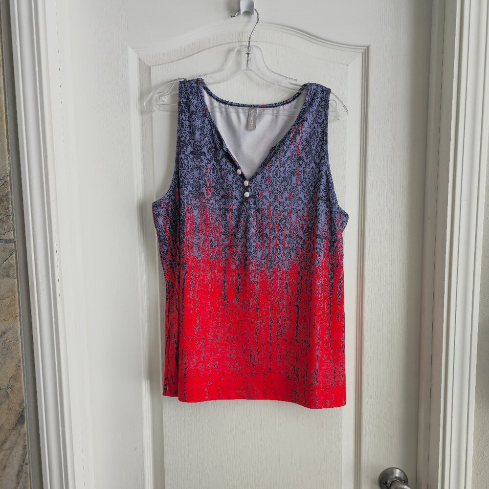 3-Button Tank Top - Picture 2 of 3